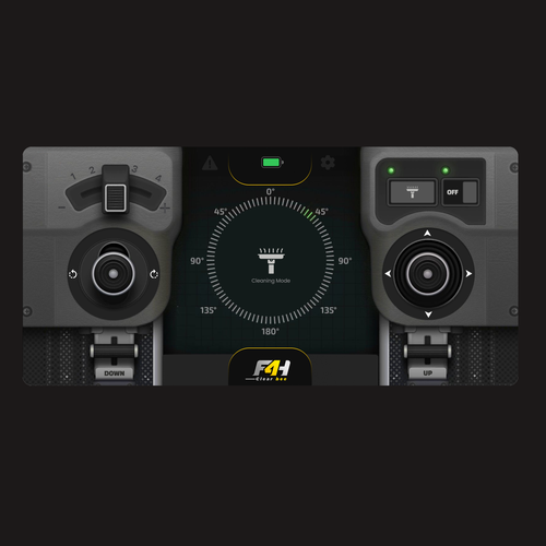 App for a window cleaning drone Design by Bhargav Talaviya