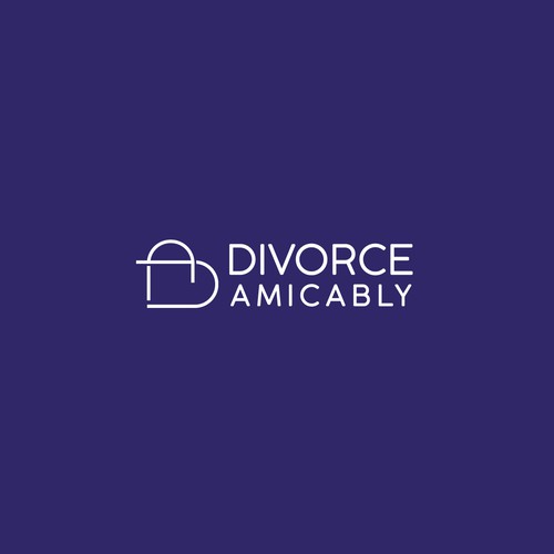 Logo for a new, healthy way for reasonable people to divorce Design by NEXNEX