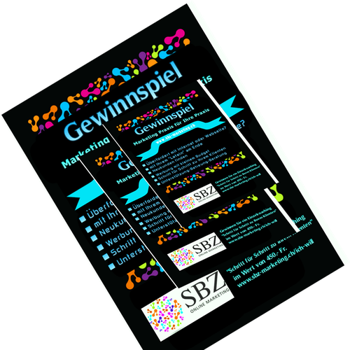 Postcard, flyer or print contest entry by design x