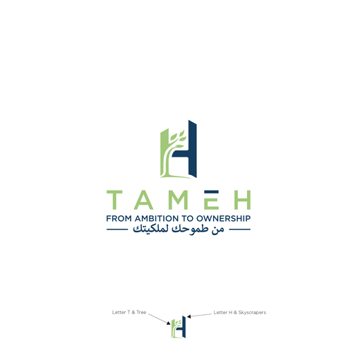 Design di “Premium Logo Design for Tameh – Next-Gen Fractional Real Estate Platform (Arabic + English)”- Add seed to plant di Legend_art