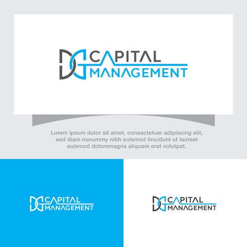 Logo & Brand guide for DG Capital Management an options trading Hedge Fund. Diseño de rouf_art