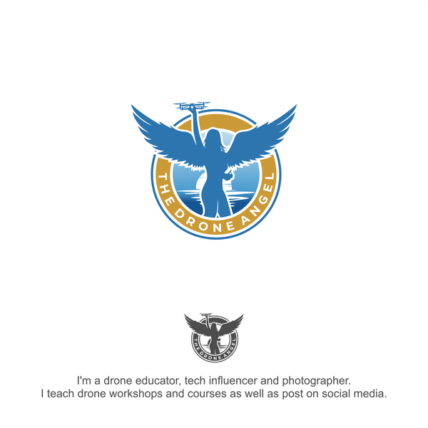 Design by I'One163 titled "THE DRONE ANGEL"