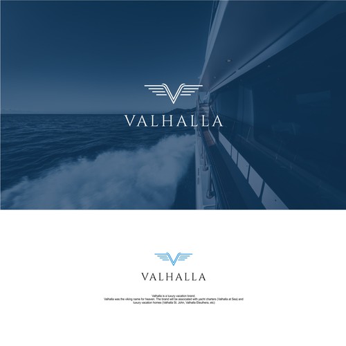 Luxury Hospitality Brand to be used with Yachts and Vacation Rentals Design by d'ahnaf