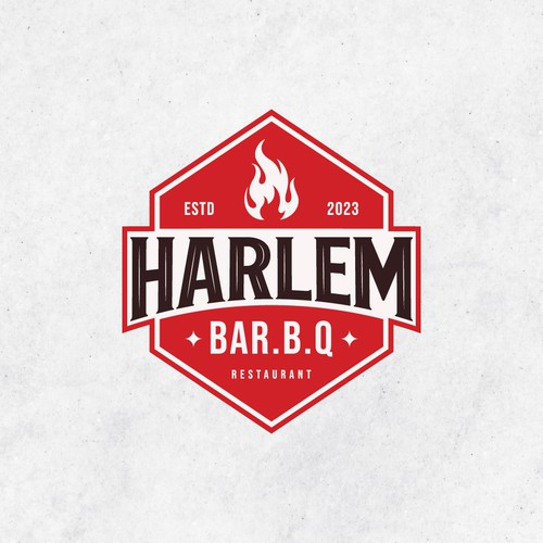 Harlem Bar B Q Design von Anita Amanda