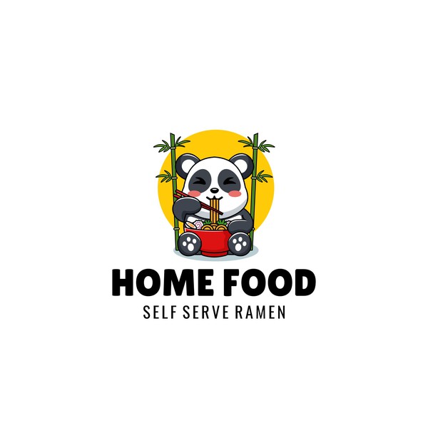 Logo design concept for HomeFood
