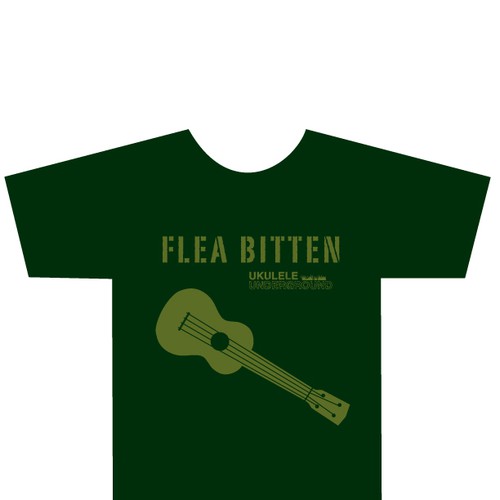 T-Shirt Design for the New Generation of Ukulele Players Design by LoriApthorp