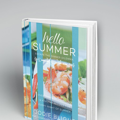 hello summer - design a revolutionary cookbook cover and see your design in every book shop Diseño de jeffreybalch
