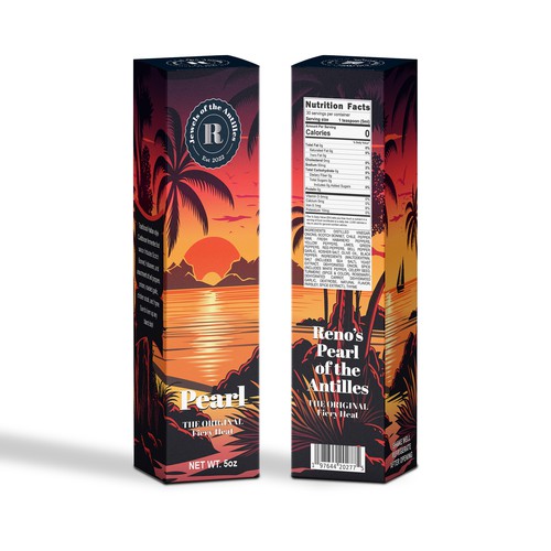 Eye catching design for Caribbean Hot Sauce Design réalisé par laudes