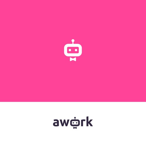 New logo for AI-based productivity software "awork" Diseño de Angela Cuellar