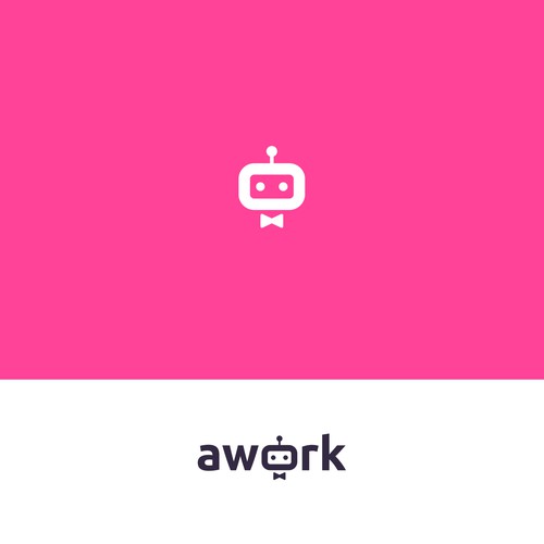 New logo for AI-based productivity software "awork" Design by Angela Cuellar