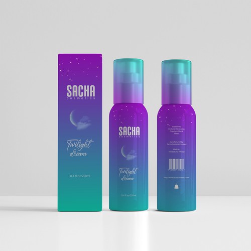 Sacha Body Mist Design by Ahtisham_ali