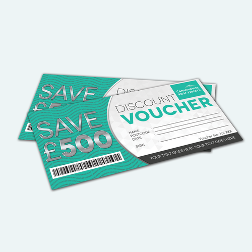 DL leaflet Money Off Voucher | Postcard, flyer or print contest