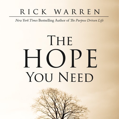 Design Rick Warren's New Book Cover Diseño de benfinch