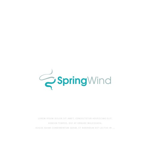 Spring Wind Logo Design by Archaic Scars