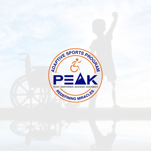Adaptive Sports Logo for Nonprofit Disability Program Design by PROMD.™