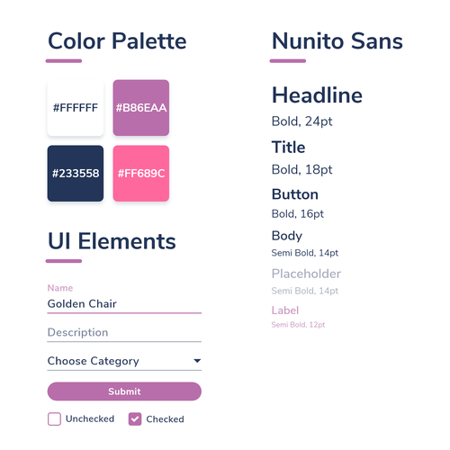 Create UI/UX for custom Android app Design by muamrzk