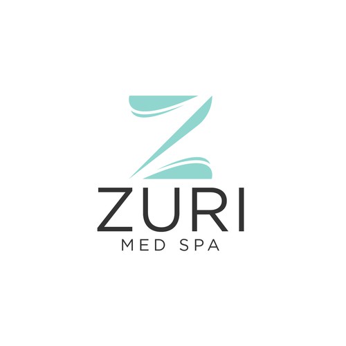 Zuri Med Spa Logo Diseño de NuriCreative