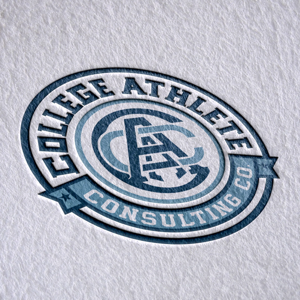 Collegiate Sports Consulting Logo with Classic Athletic Feel