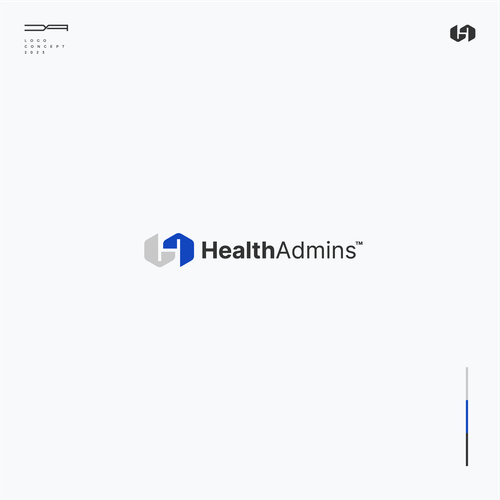 Be the designer that created the coolest healthcare software logo with Health Admins!!!! Design by Youssef Ait