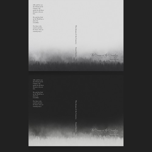 コンペ「Design a poetic, suggestive and minimalist cover for my fantasy novel」のデザイン by Nastasy Belovedさん 