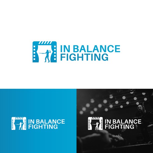 Stage combat logo that is sleek and pops to attract both students and production companies. Design by Qinzi Std