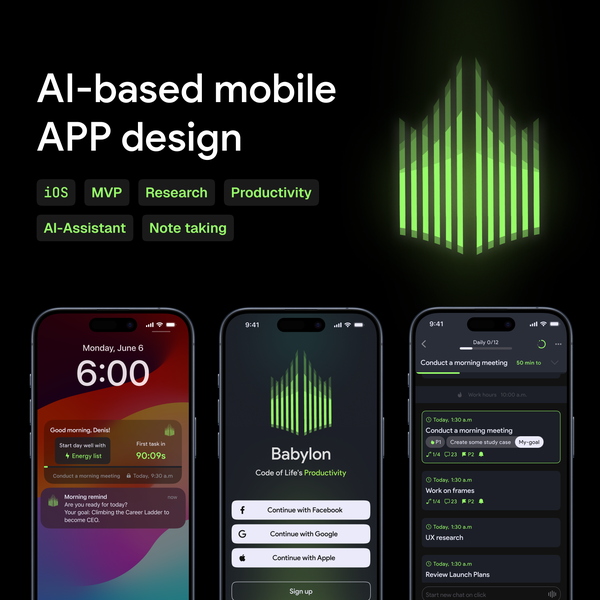 AI-based mobile app for iPhone (iOS)
