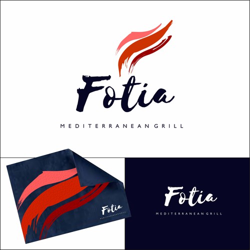 DESIGN POWERFUL, SIMPLE AND ELEGANT LOGO FOR A MEDITERRANEAN FAST CASUAL CONCEPT Diseño de damichi
