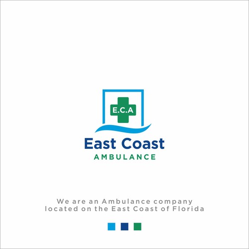 East Coast Ambulance Logo Design réalisé par SGrph