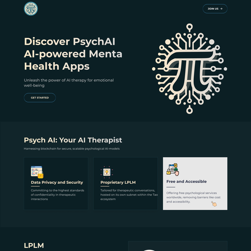 Landing page design contest entry by Pram Shaw