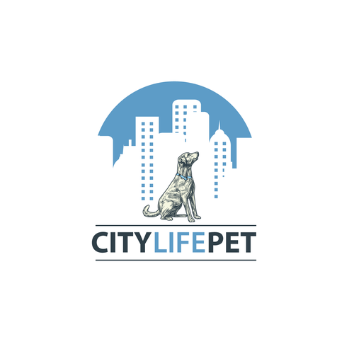 "City Life Pet" brand logo for a dog line Design by ganapatikrishna786