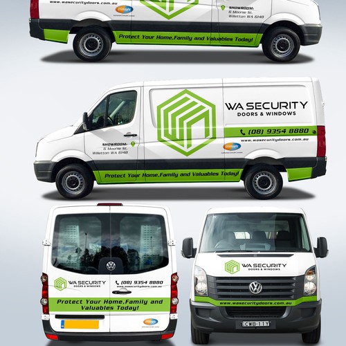 Design using our logo on vehicles to stand out to the public Design by DuhaCreative