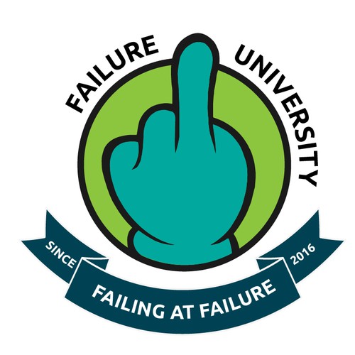 Edgy awesome logo for "Failure University" Réalisé par Craft4Web