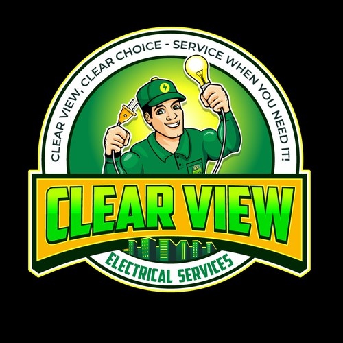 We need a powerful logo for our new top notch electrical services company. Design by redmonk
