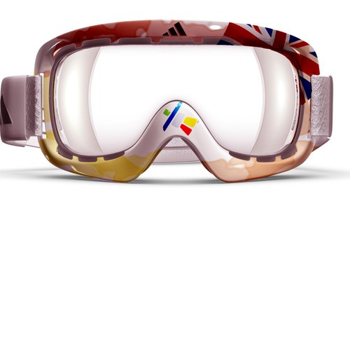 Design adidas goggles for Winter Olympics Design by Rhomb