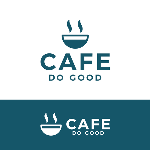 Design a dope logo for a cafe that does good-ontwerp door Andrés Sebastián