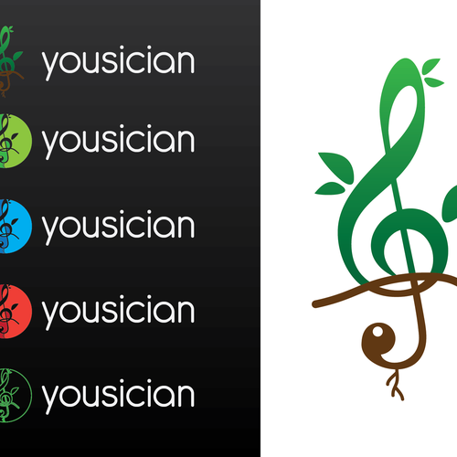 Logo for Yousician - the future of music learning! Design réalisé par Mealhack