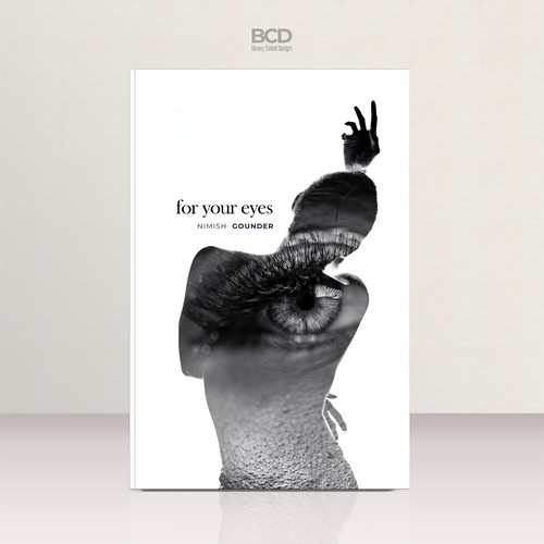 for your eyes- poetry and journal book cover Design by BCD∞