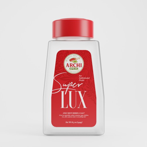 We need a modern eye catching label for a premium seasoning brand Design by Dedi Santosa