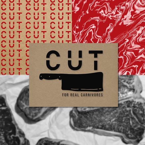 Design creative modern butcher shop logo and slogan Design by Anna Sultanova