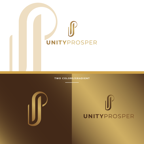 ~ LOGO  FOR REAL ESTATE FUND ~ UNITY PROSPER Design by deerlogo