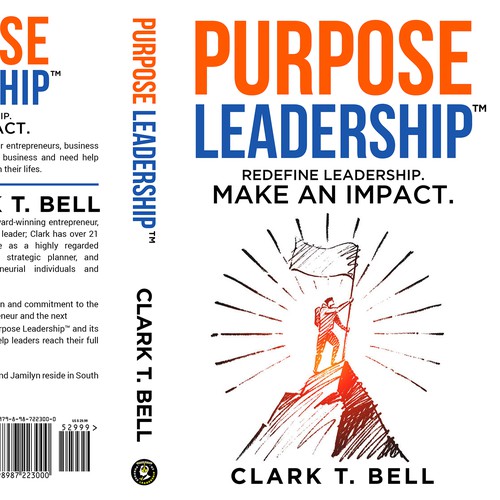 Purpose Leadership Book Cover Design by Bigpoints