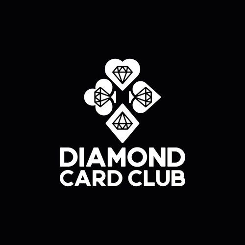 Diamond Card Club logo design Diseño de tdesign.taner