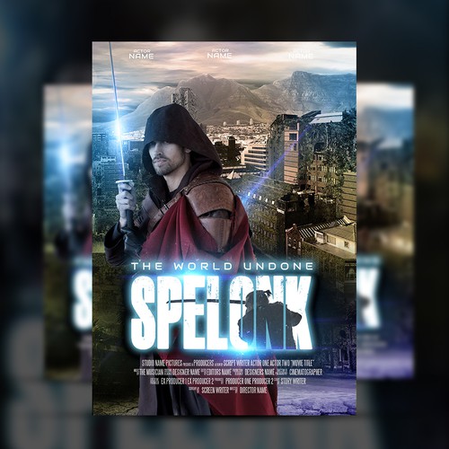 Poster for Apocalyptic sci fi film Design by EPH Design