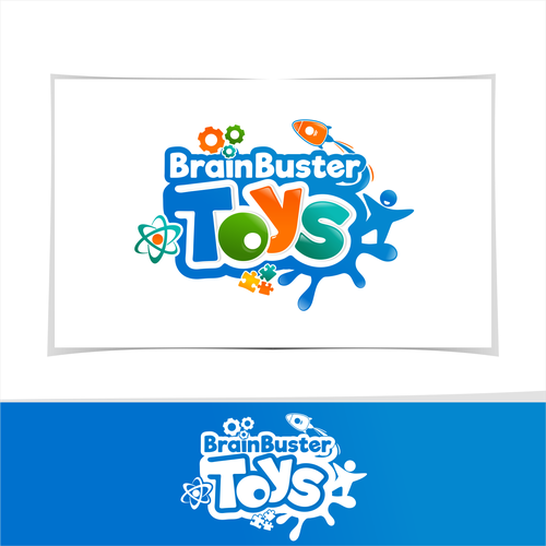 Brain Buster Toys Logo & Social Media Contest. Design by hidden meanings