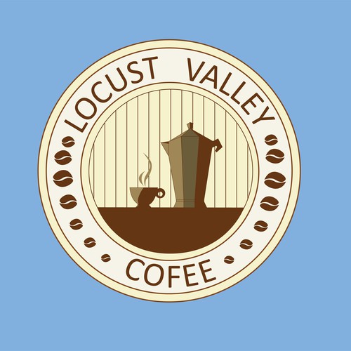 Help Locust Valley Coffee with a new logo Réalisé par Arkadzi