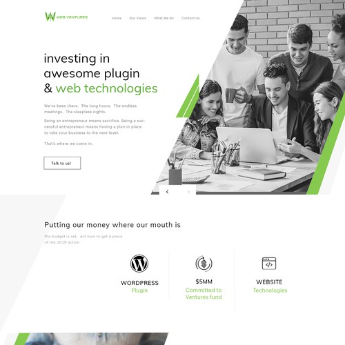Web page design contest entry by FuturisticBug