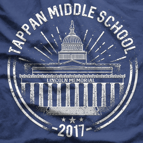 Create a washington dc themed t shirt for our students T shirt