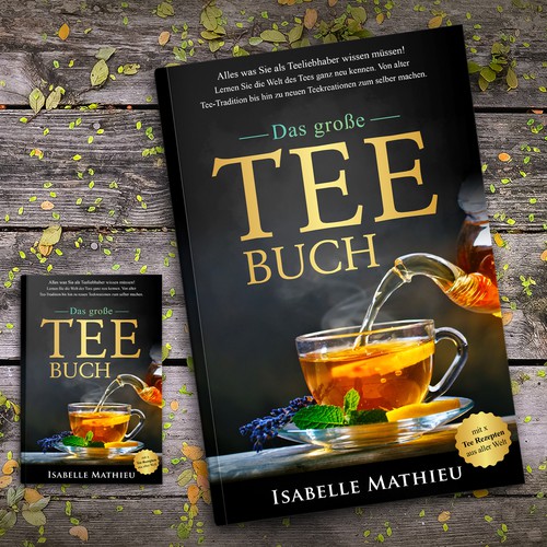 Tea Book Cover Design by Klassic Designs