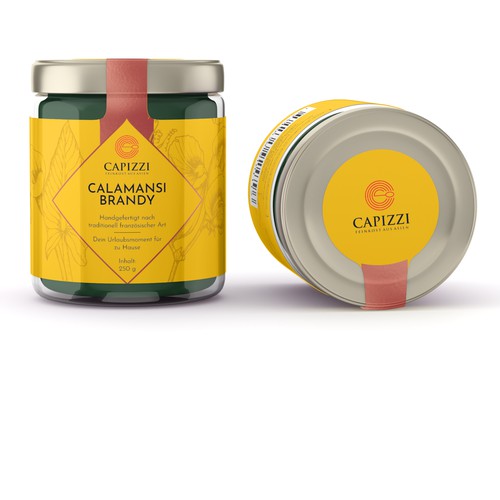 Label for exclusive fruit spreads made of tropical fruit Design by CK Graphic