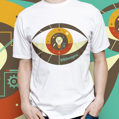 Create 99designs' Next Iconic Community T-shirt Design por MiljanKO